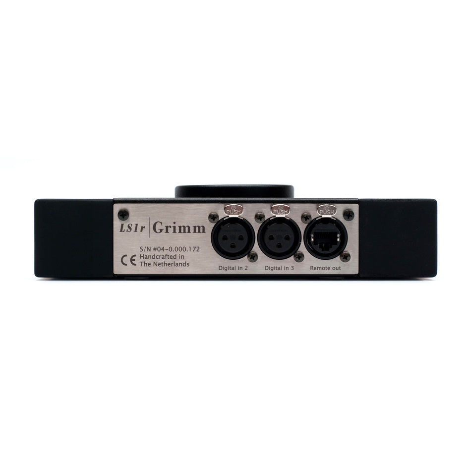 Grimm Audio LS1r Controller rear panel