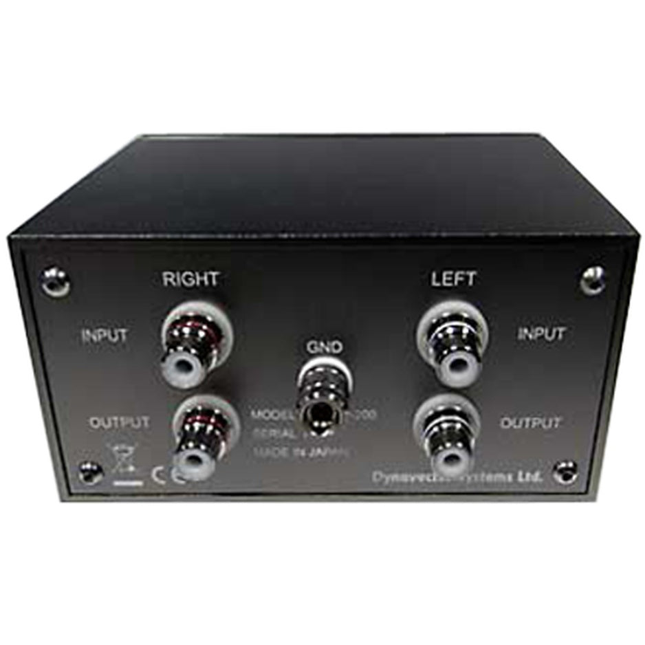 Dynavector SUP-200 rear showing RCA connections