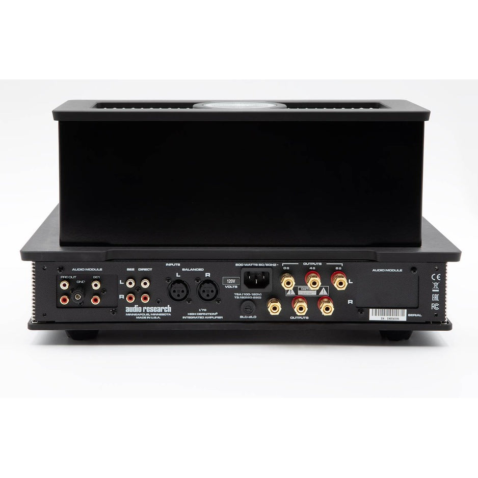 Audio Research I/70 rear panel connections