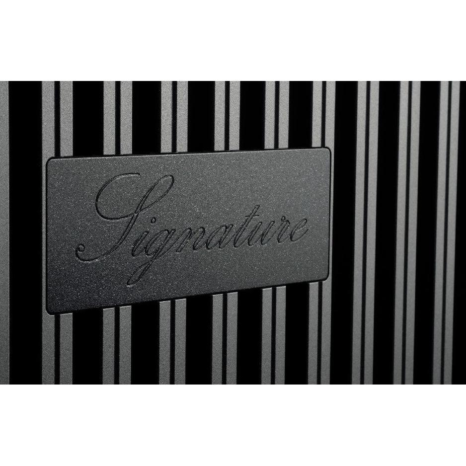 Audia Flight Strumento no.4 Signature engraved heatsink badge