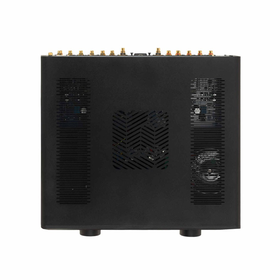 Unison Research Unico Pre V2 side panel ventilation with decorative cutout