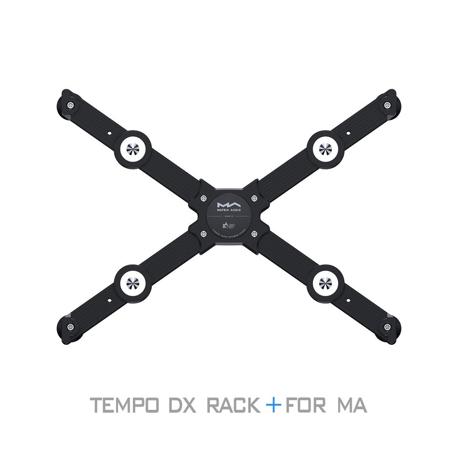 Matrix Audio Tempo DX+ isolation platform top-down view