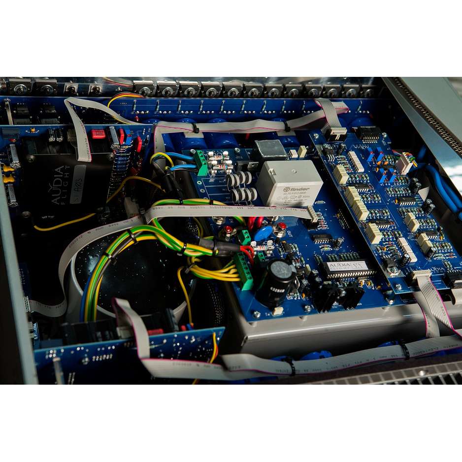 Audia Flight Strumento no.4 mk2 Stereo Power Amplifier rear panel connections
