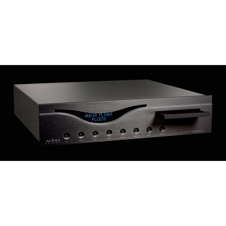 Audia Flight CD Three S CD Player in black finish