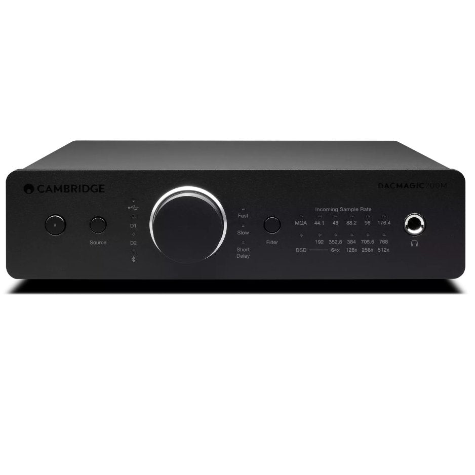 Cambridge Audio DacMagic 200M DAC and Headphone Amplifier black front