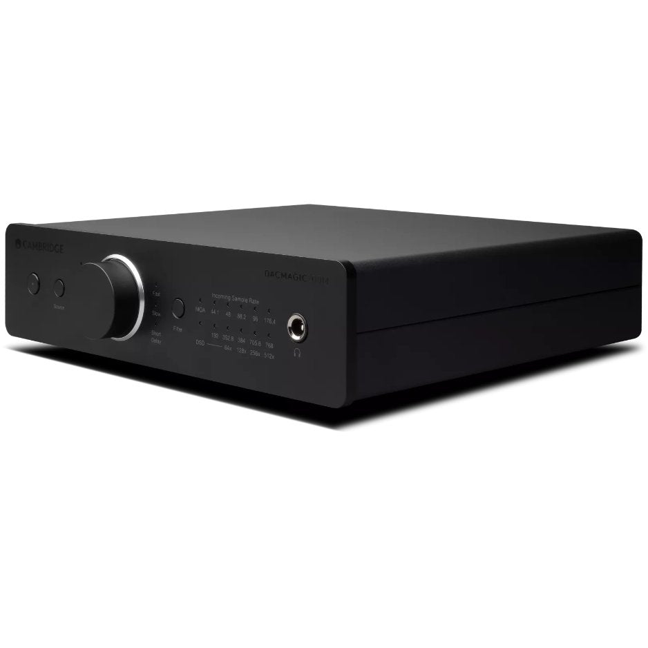 Cambridge Audio DacMagic 200M DAC and Headphone Amplifier black angled