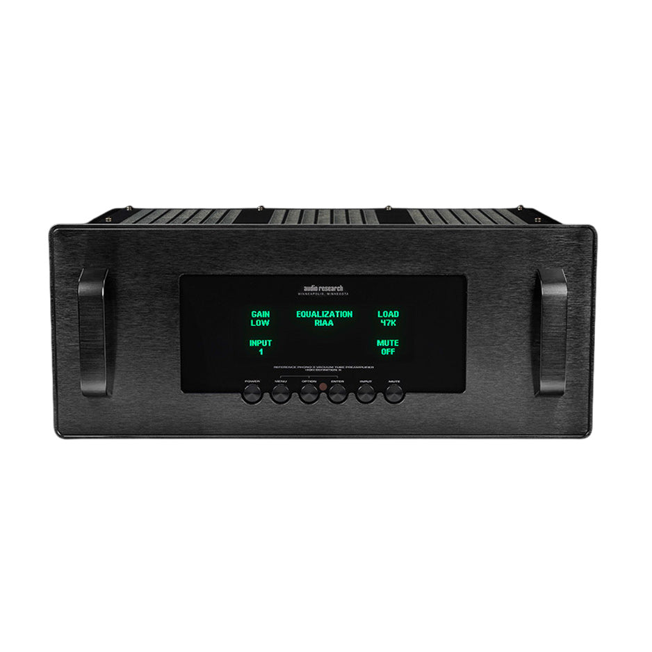 Audio Research Reference Phono 3SE Phono Stage black front