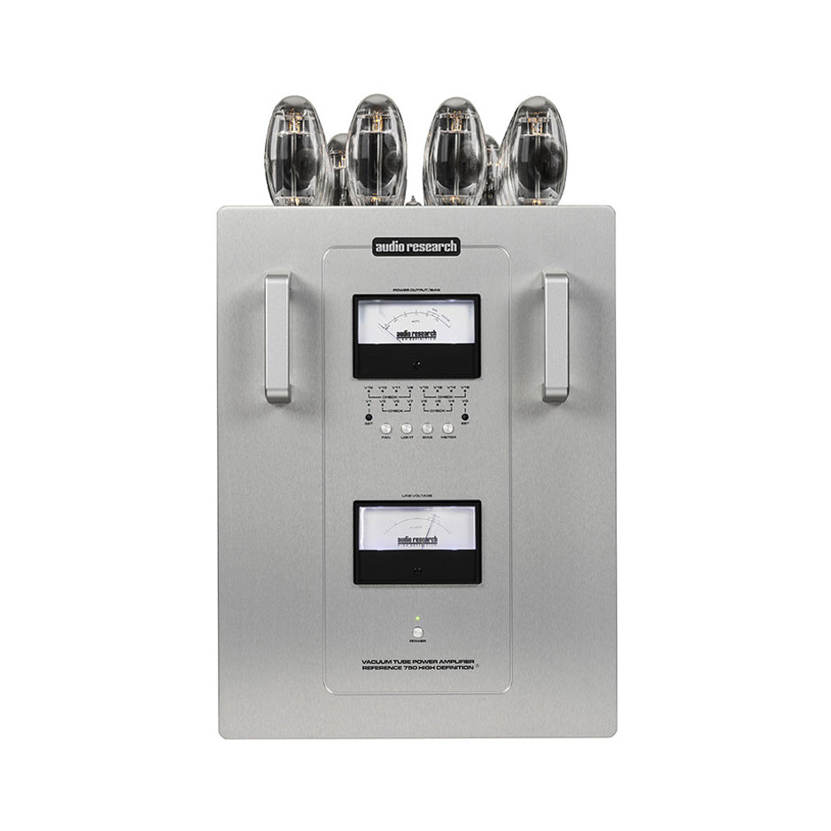 Audio Research Reference 750SEL Monoblock Power Amplifiersilver front