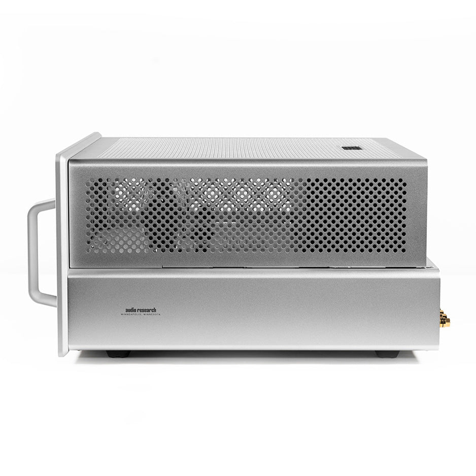 Audio Research Reference 80S Stereo Power Amplifier silver side