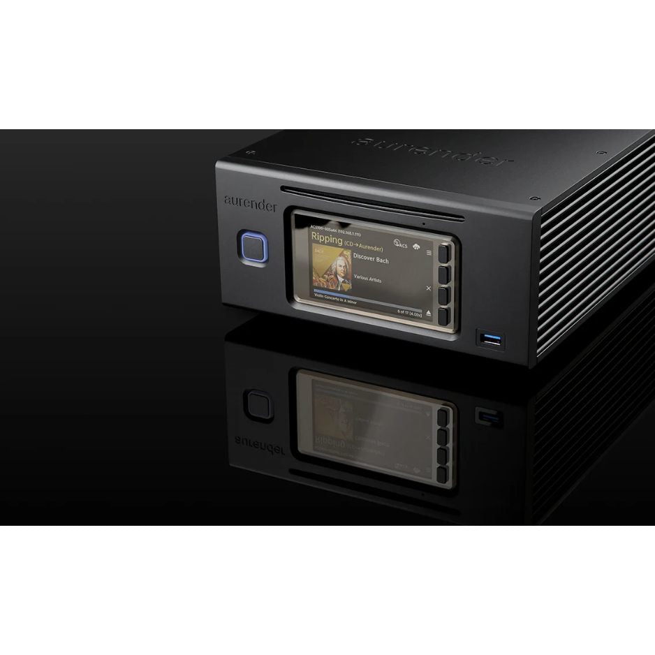 Aurender ACS100 Music Server | Streamer | CD Ripper black