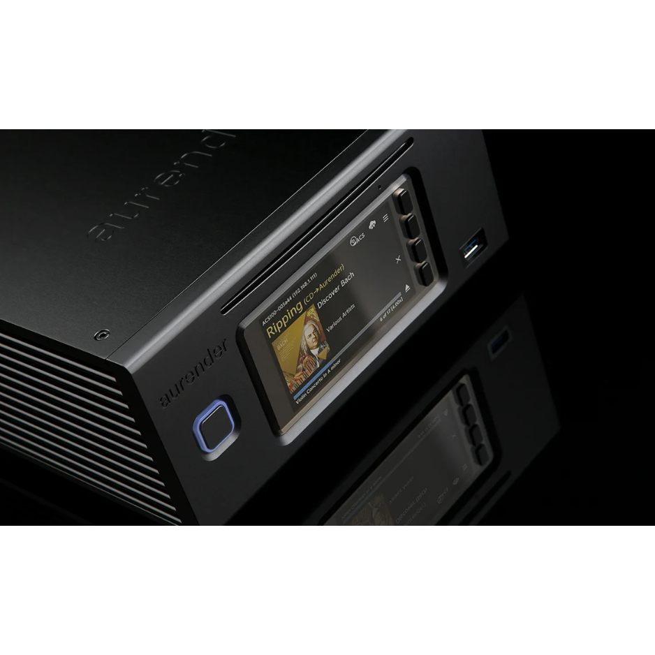 Aurender ACS100 Music Server | Streamer | CD Ripper black