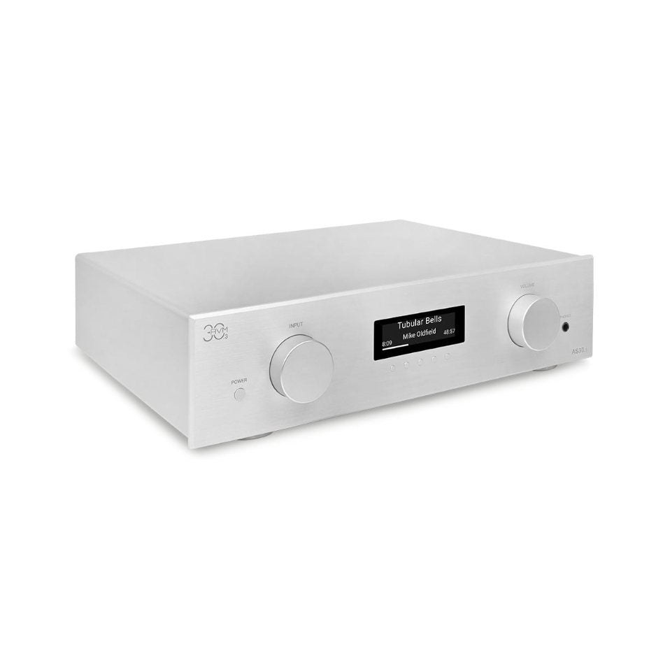 AVM AS 30.3 Integrated Amplifier silver front side