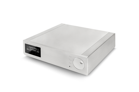 AVM AS2.3 Integrated Amplifier Diagonal Top View Silver