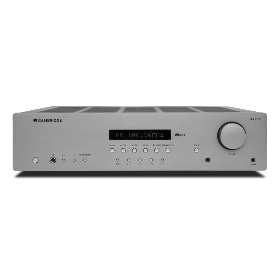 Cambridge Audio AXR100 FM/AM Stereo Receiver - Front View