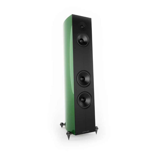 Acoustic Energy Corinium British Racing Green No Grill front View