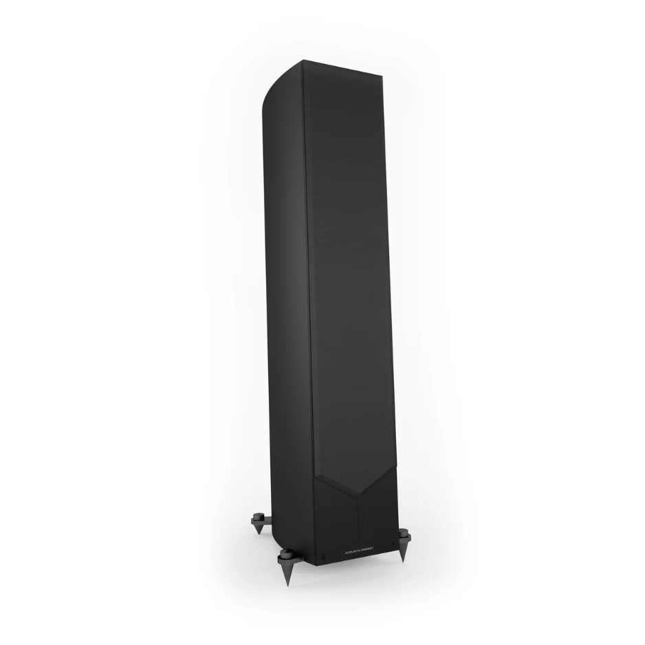 Acoustic Energy Corinium Matte Black with grill front View