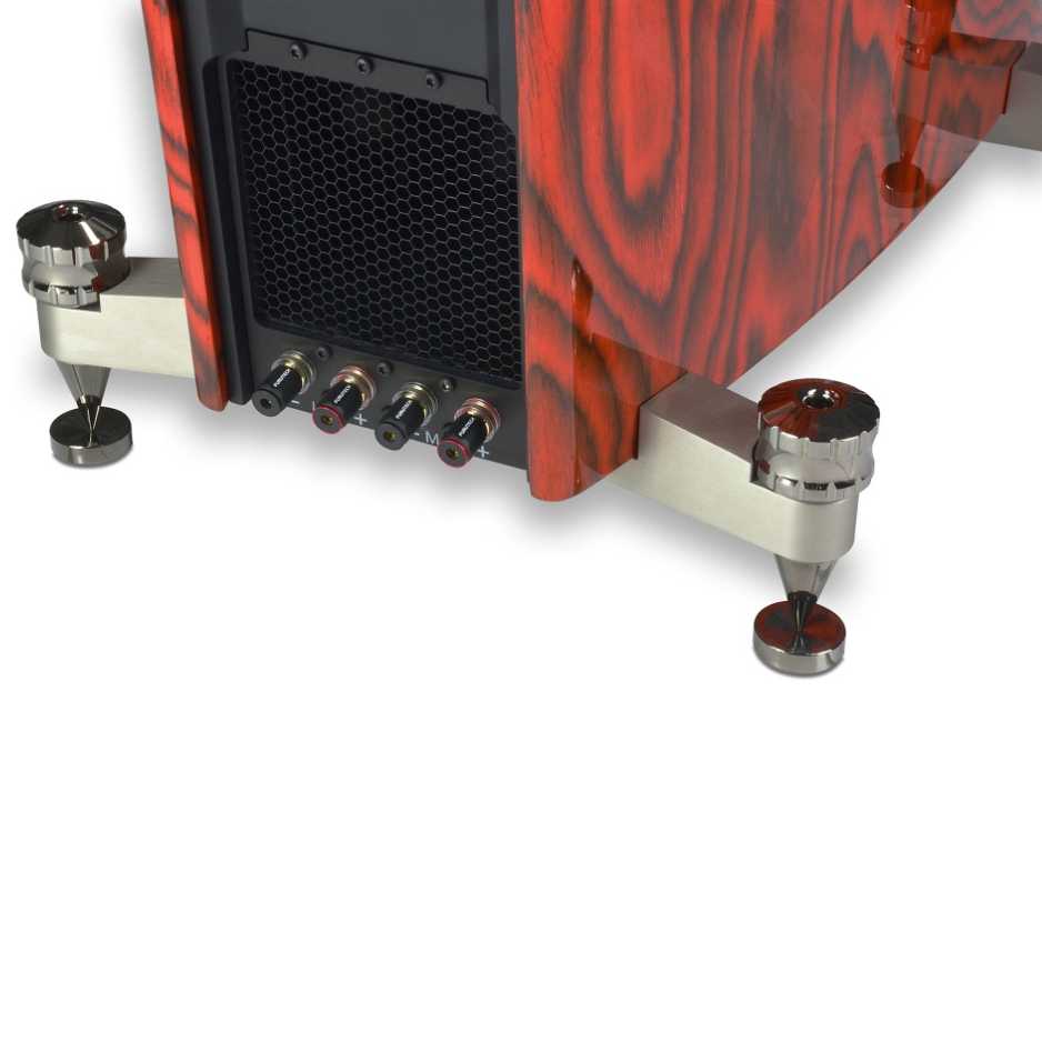 Alare Remiga 1 BE - Red Rear Angled Base