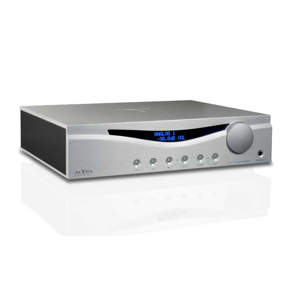 Audia Flight FLS1 - Silver Front Angled