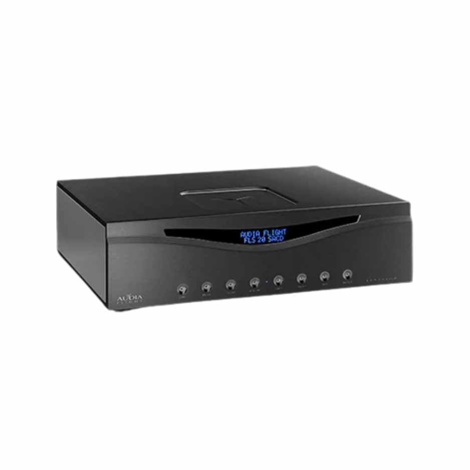 Audia Flight FLS20 SACD Player Black front View
