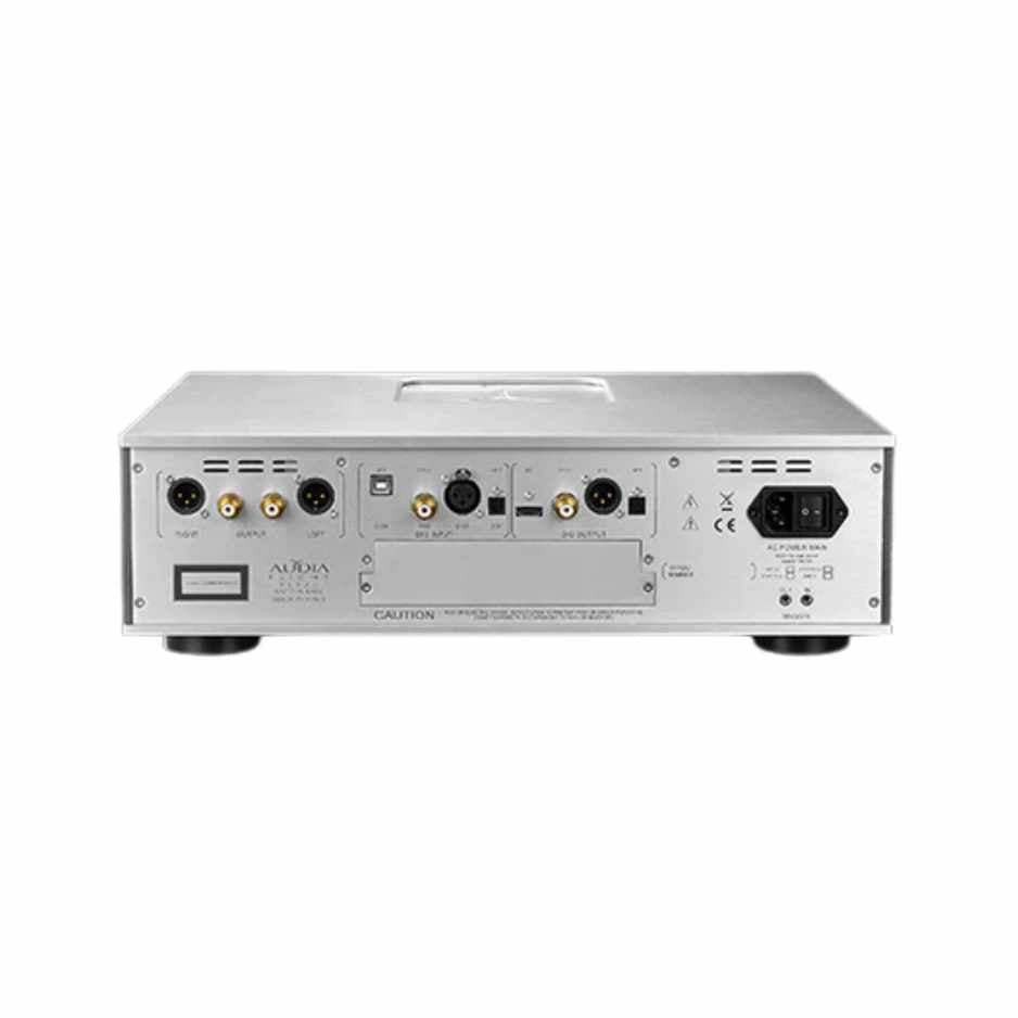 Audia Flight FLS20 SACD Player Silver Rear View
