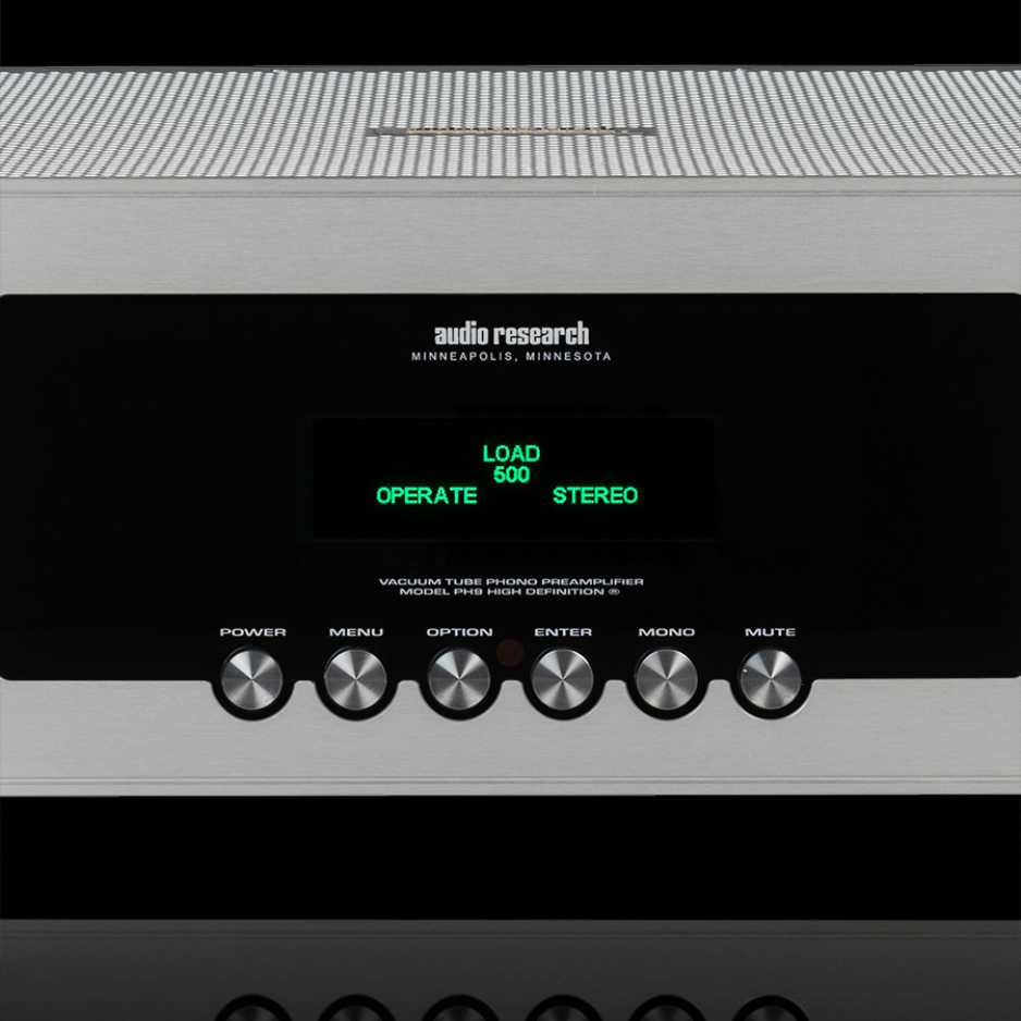 Audio Research PH9 Phono Stage - Front Panel Detail
