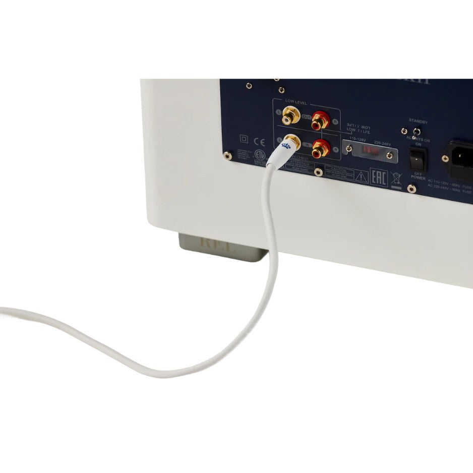 REL Commander™ .1/LFE Subwoofer Cable white