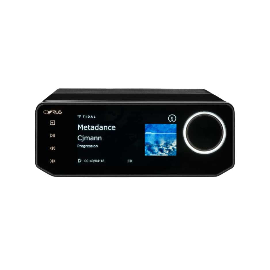 Cyrus ST40 Music Stream Front view on white background