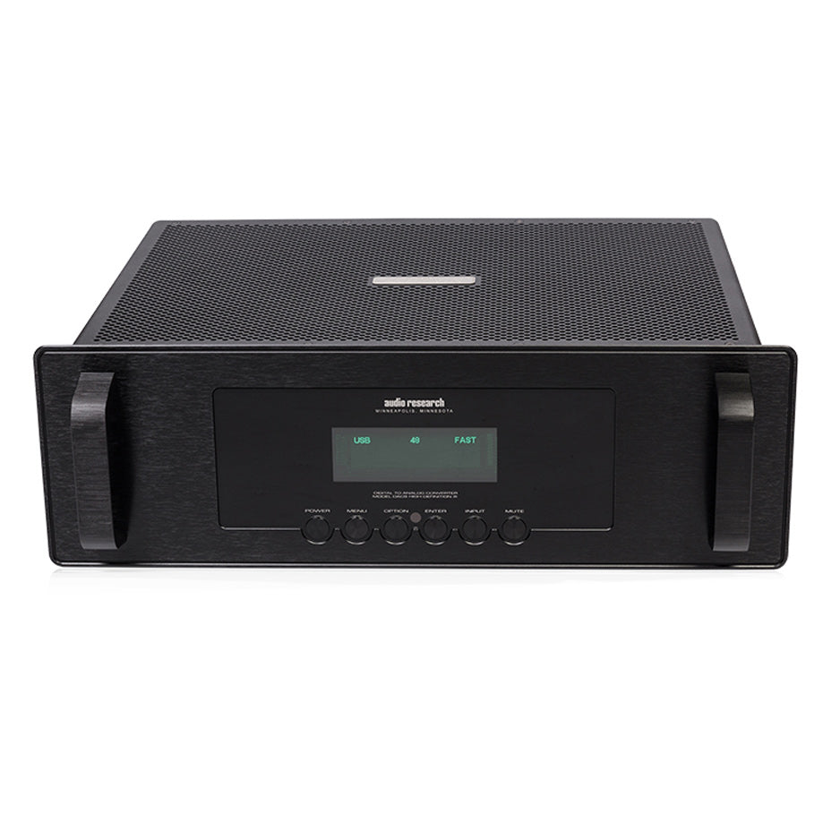 Audio Research DAC 9 Tube DAC black front top