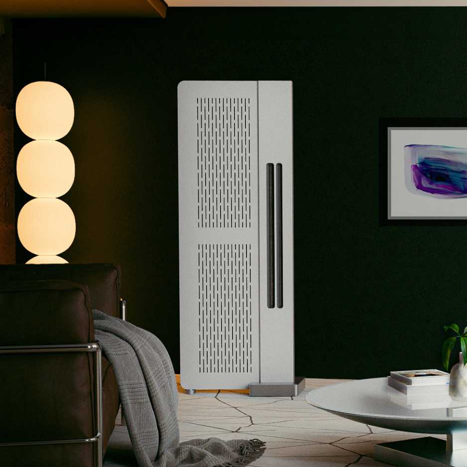 Diptyque Audio Reference MK2 Speakers LIfestyle - In white single speaker