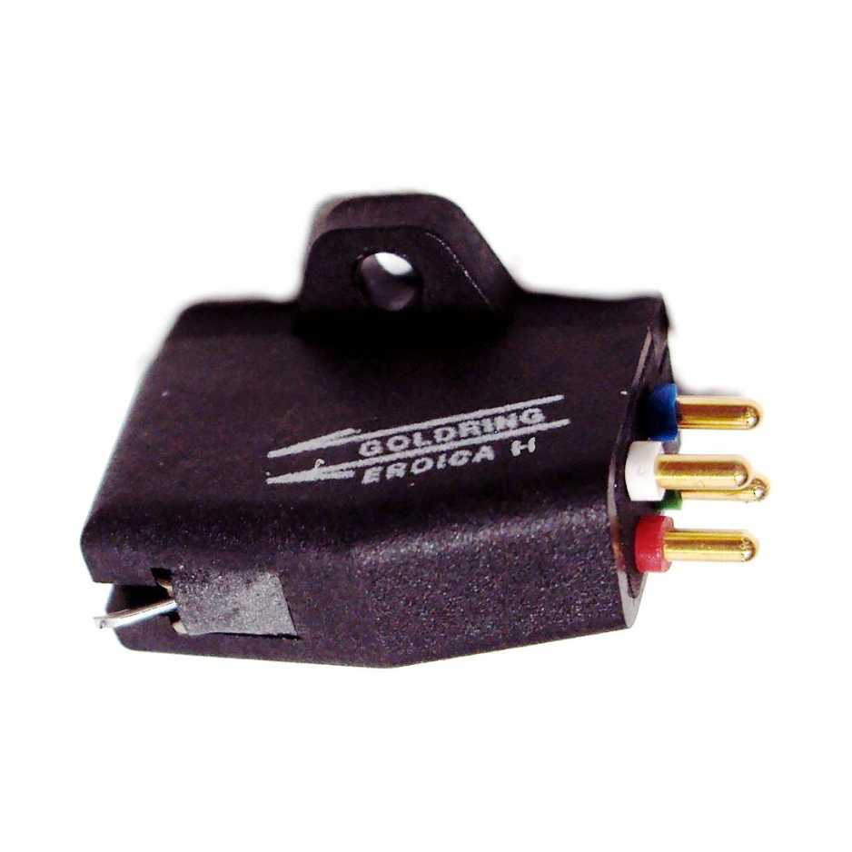 Goldring Eroica H Moving Coil Cartridge - Side bottom view of cartridge