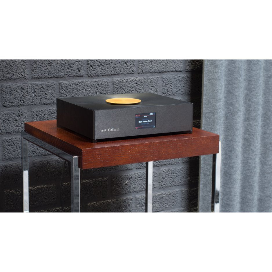 Grimm Audio MU1 Music Streamer on table