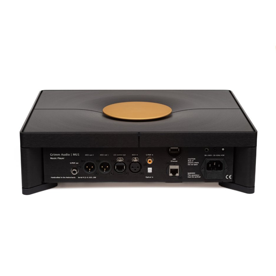 Grimm Audio MU1 Music Streamer back