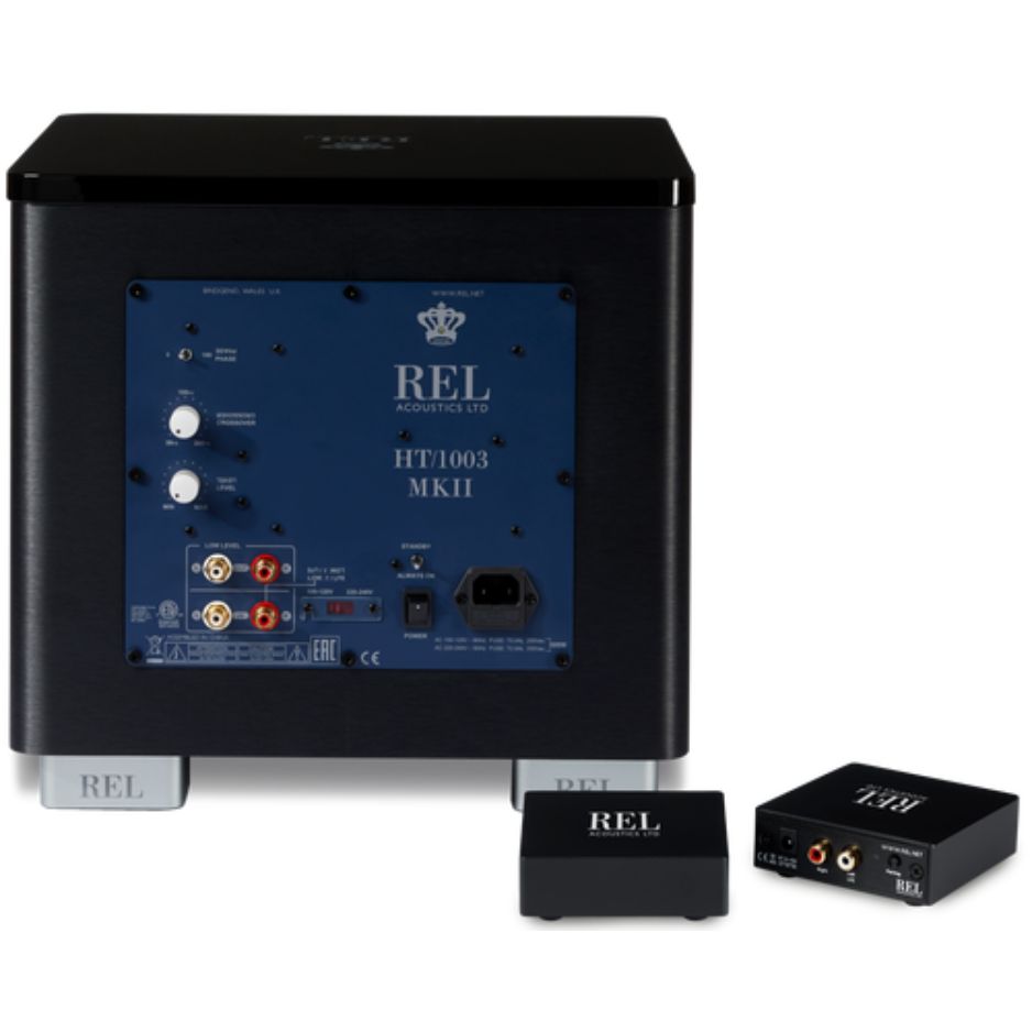 REL HT/1003 MKII Subwoofer black with wireless