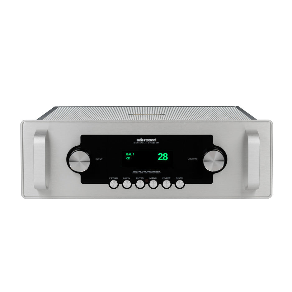 Audio Research LS28SE Preamplifier silver front