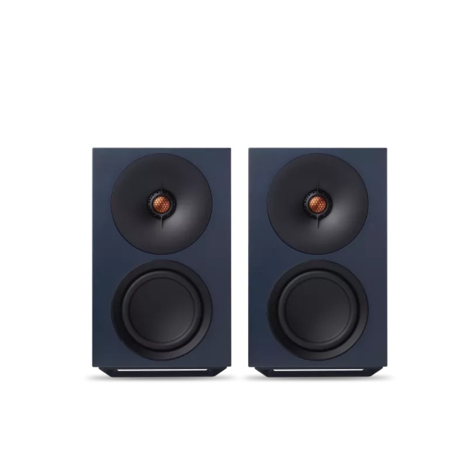 Cambridge Audio L/R M Versatile active stereo streaming speakers blue front