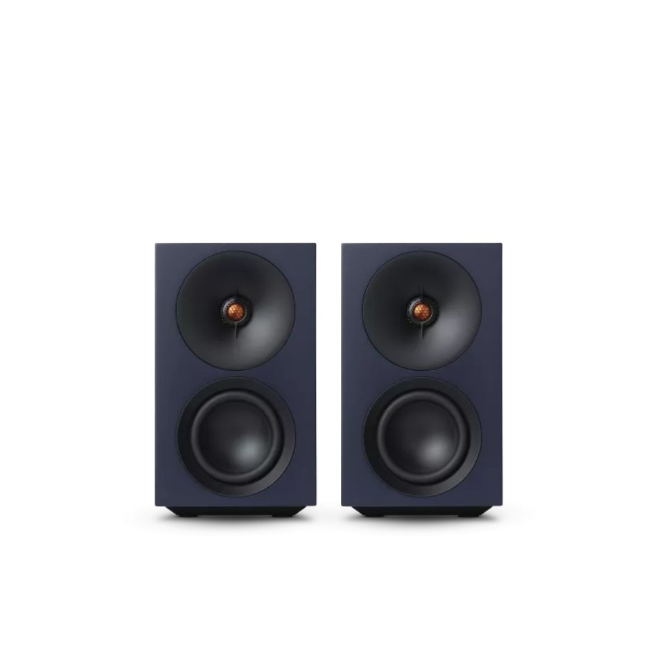 Cambridge Audio L/R S Compact Active Stereo Speakers Blue Open Box