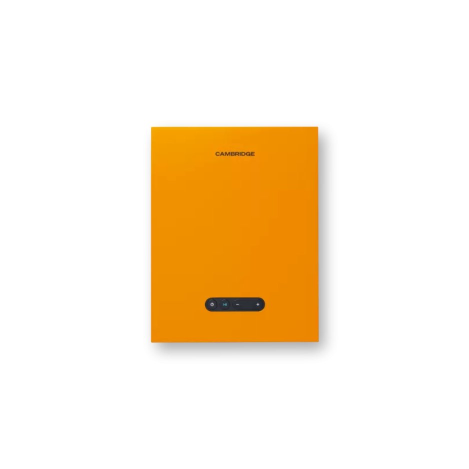 Cambridge Audio L/R X Advanced active stereo streaming speakers orange