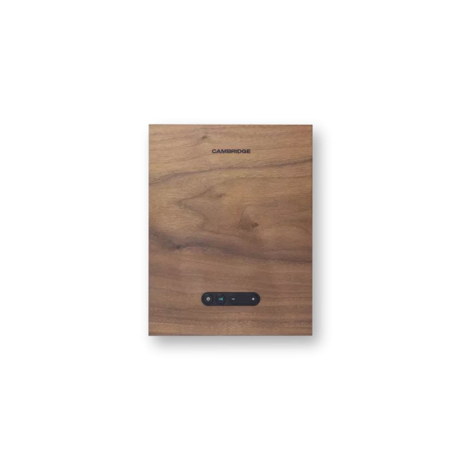 Cambridge Audio L/R X Advanced active stereo streaming speakers walnut