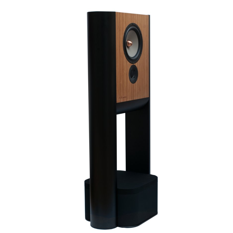 Grimm Audio LS1v2 Loudspeaker caramel angled
