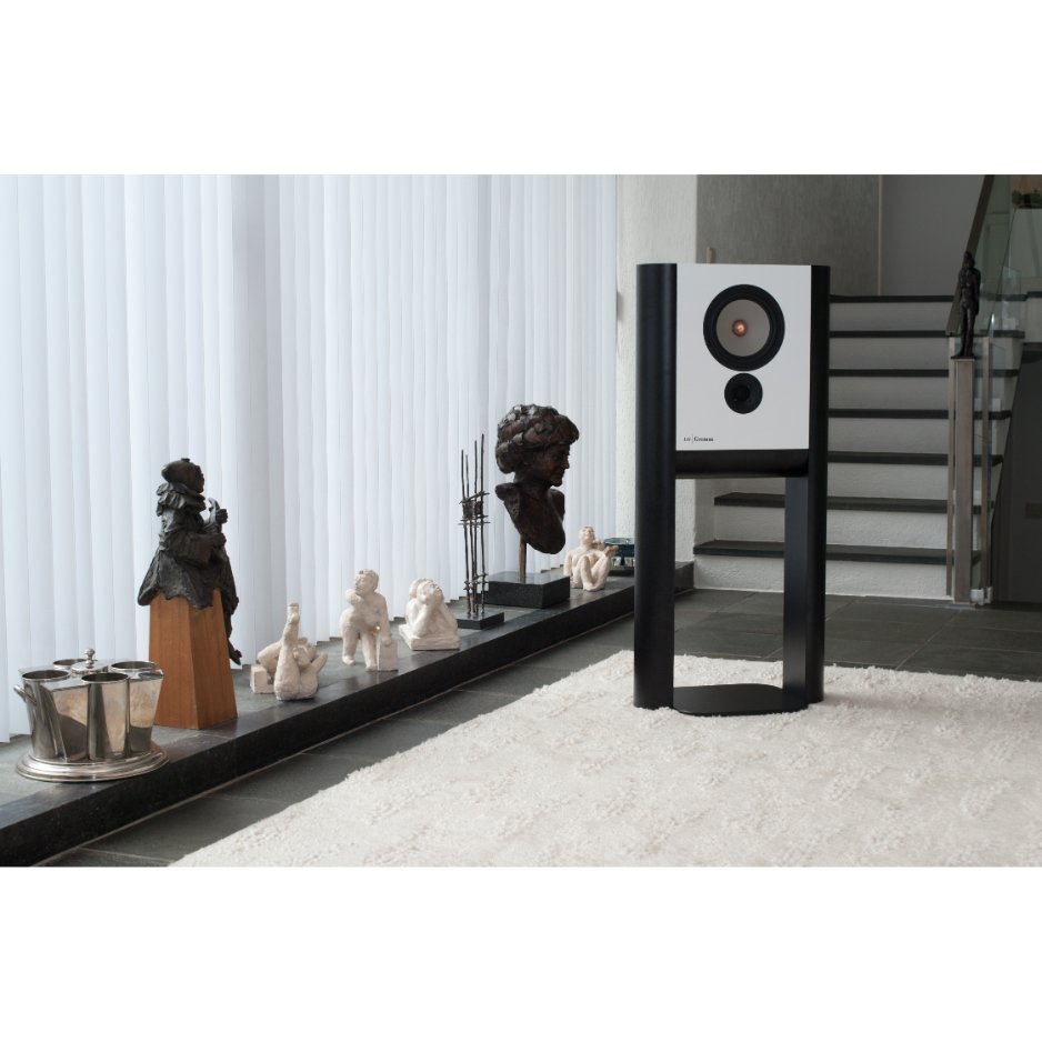 Grimm Audio LS1v2 Loudspeaker white in living room