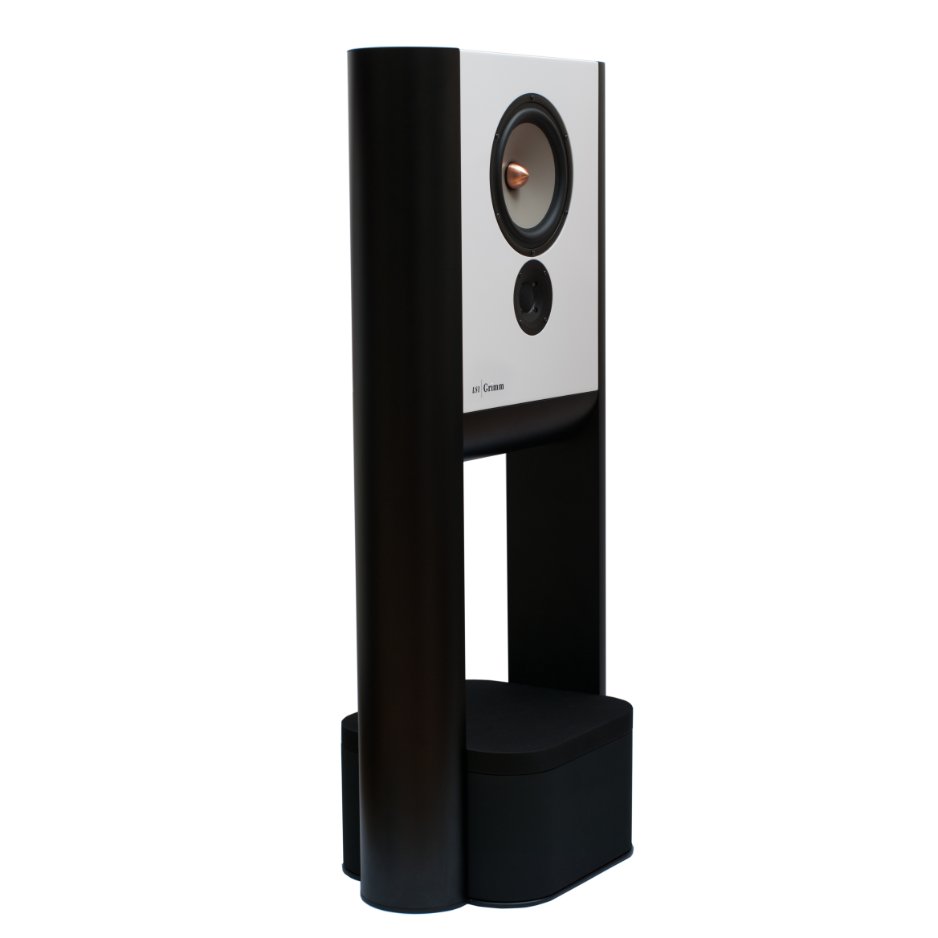 Grimm Audio LS1v2 Loudspeaker white angled
