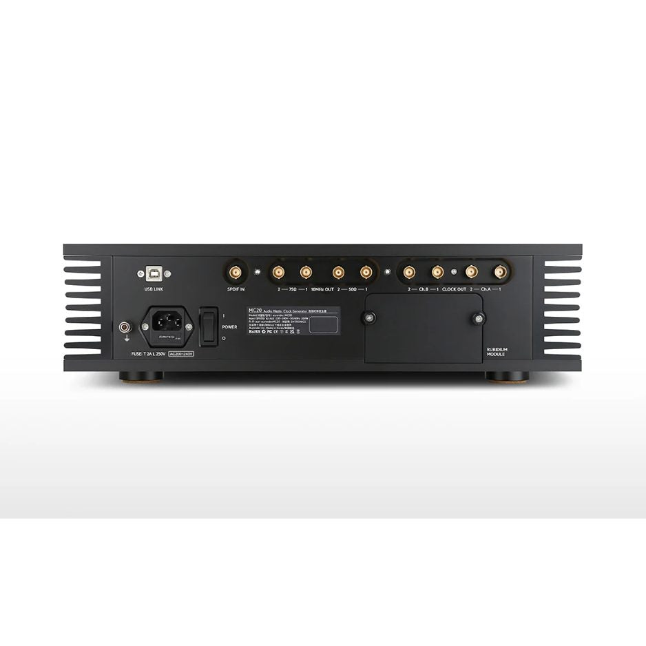 Aurender MC20 Master Clock black back