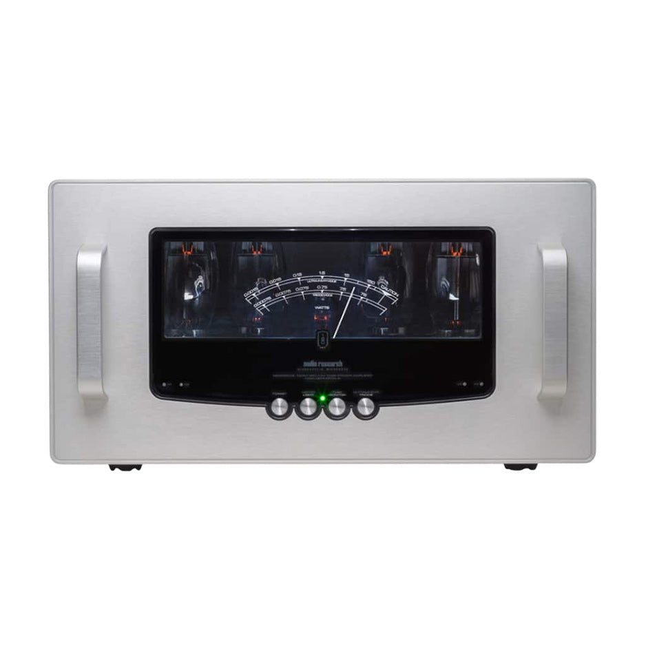 Audio Research Reference 160M MkII Monoblock Power Amplifier silver front