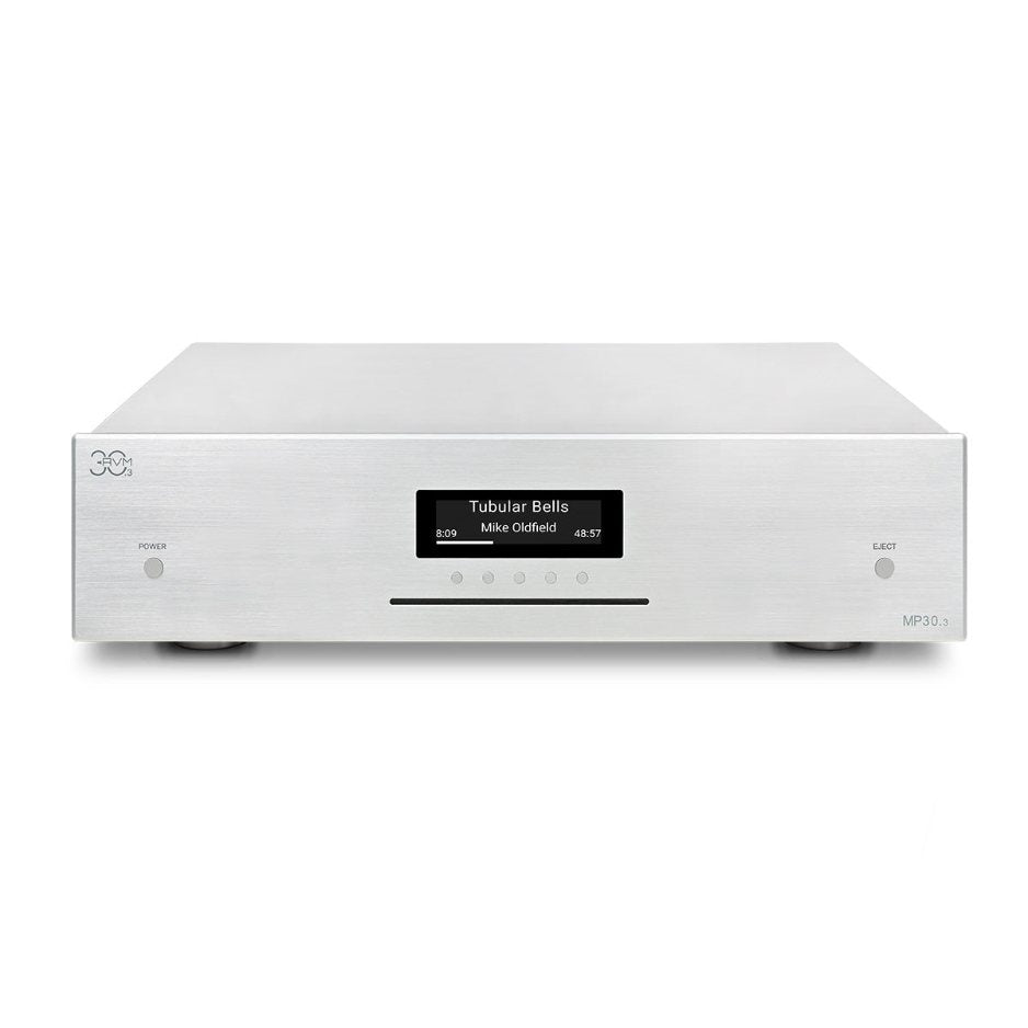 AVM MP 30.3 Streaming Media Player silver front top