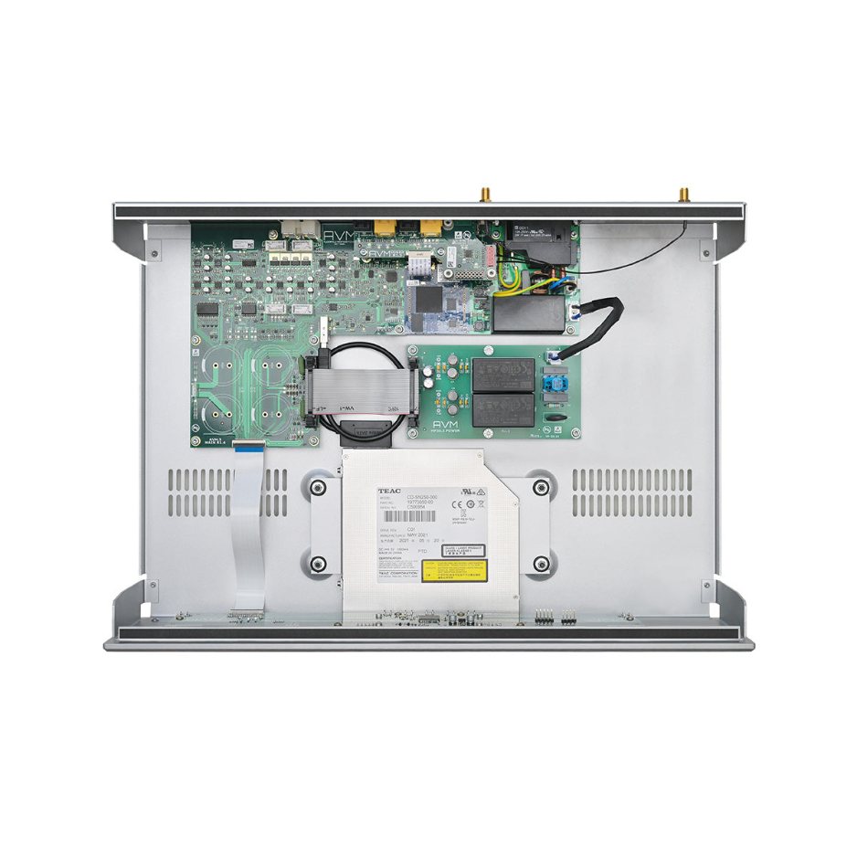 AVM MP 30.3 Streaming Media Player silver inside