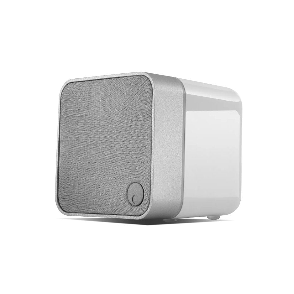 Cambridge Audio MINX MIN12 Compact Speaker white angled