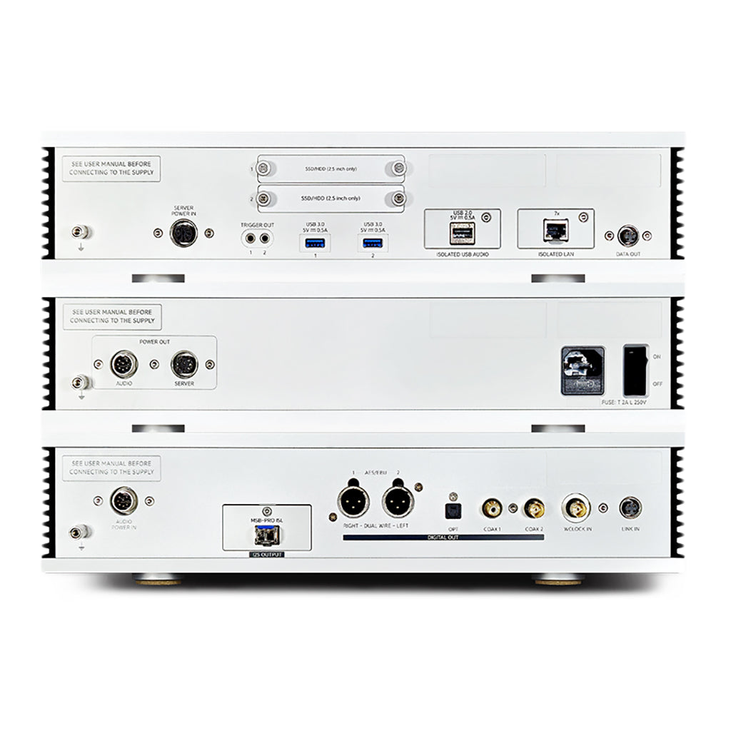 Aurender N50 Music Server silver back