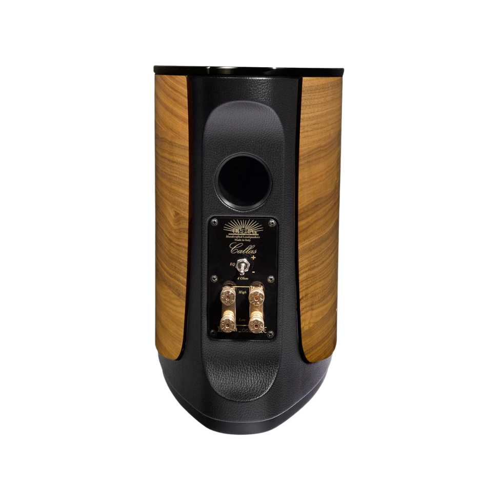 Opera Callas Bookshelf Speakers Walnut Rear view