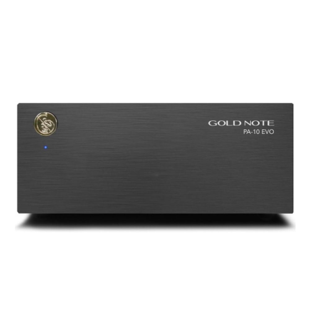 Gold Note PA-10 EVO Power Amplifier black front
