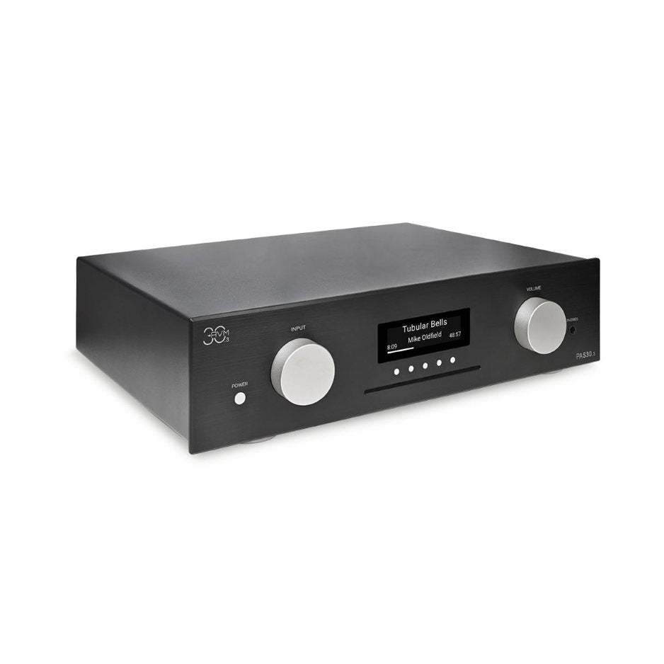 AVM PAS 30.3 Streaming Preamplifier black side